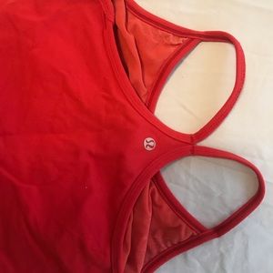 Lululemon Power Y Lyin Tank in Red size 2